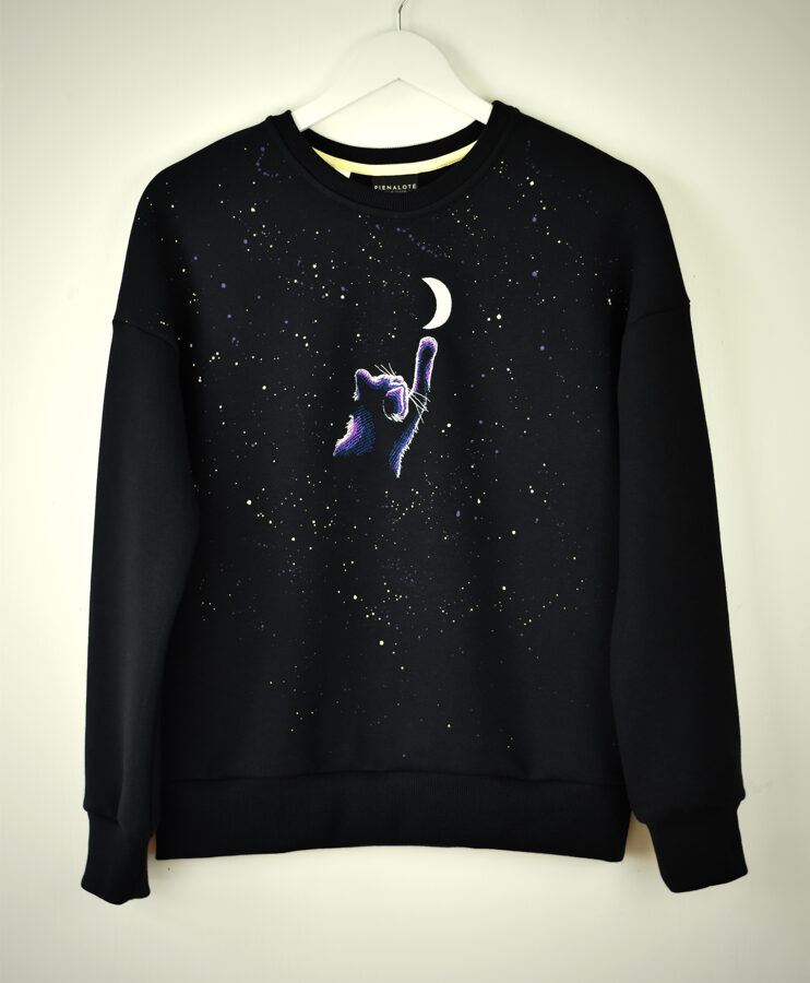 Sieviešu džemperis/moonCATcher