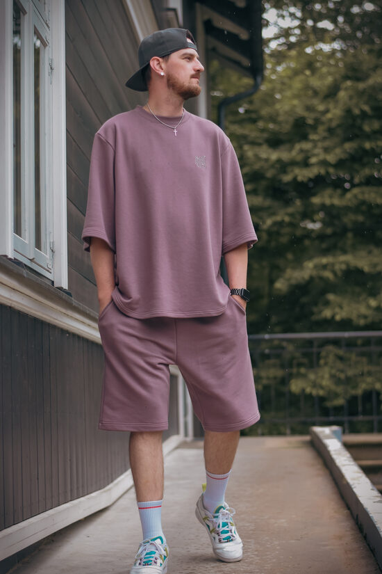 |SELF POWER ERA|SUMMER EMBRACE| Men’s Lounge Set, T-shirt & shorts