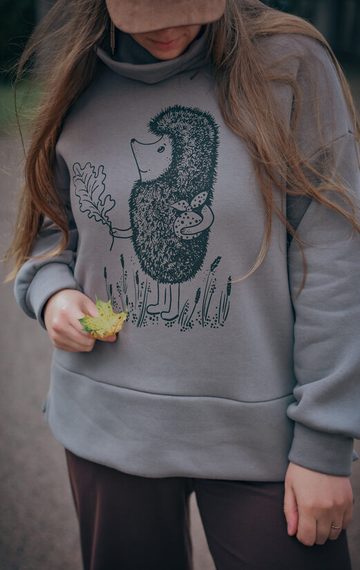 “EZĪTIS MIGLĀ”, sieviešu džemperis (turtle neck)